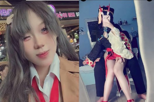 Sex cosplay thân thiết với bạn thân người yêu